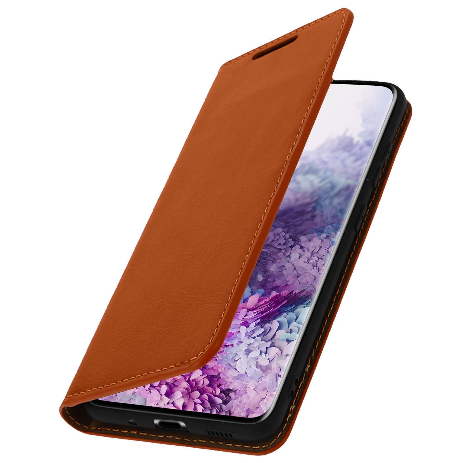 Étui pour Samsung Galaxy S20 Folio Cuir Véritable Porte cartes Support Vidéo-1