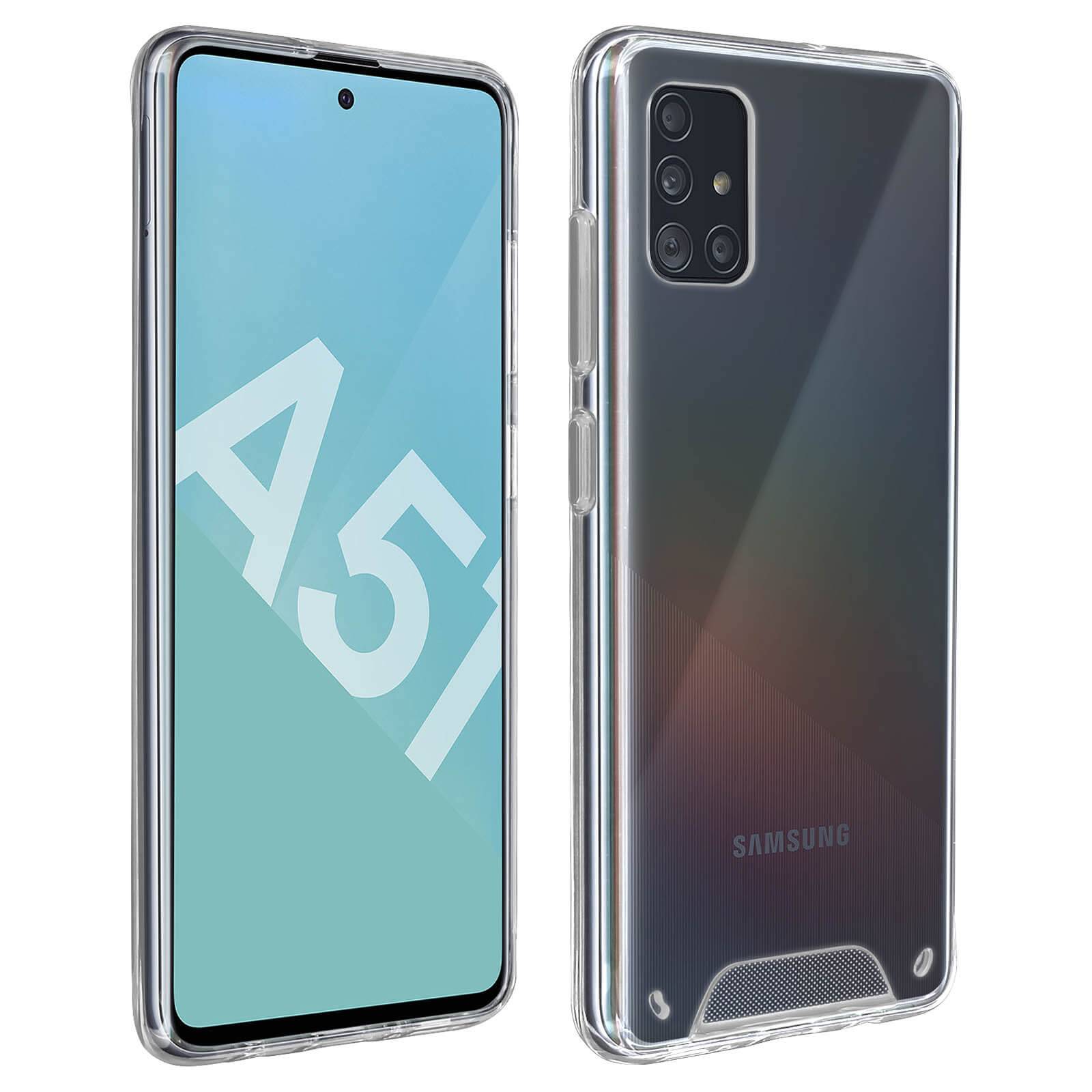 Coque Galaxy A51 Protection Bi-matière Bumper Collection Cristal-0