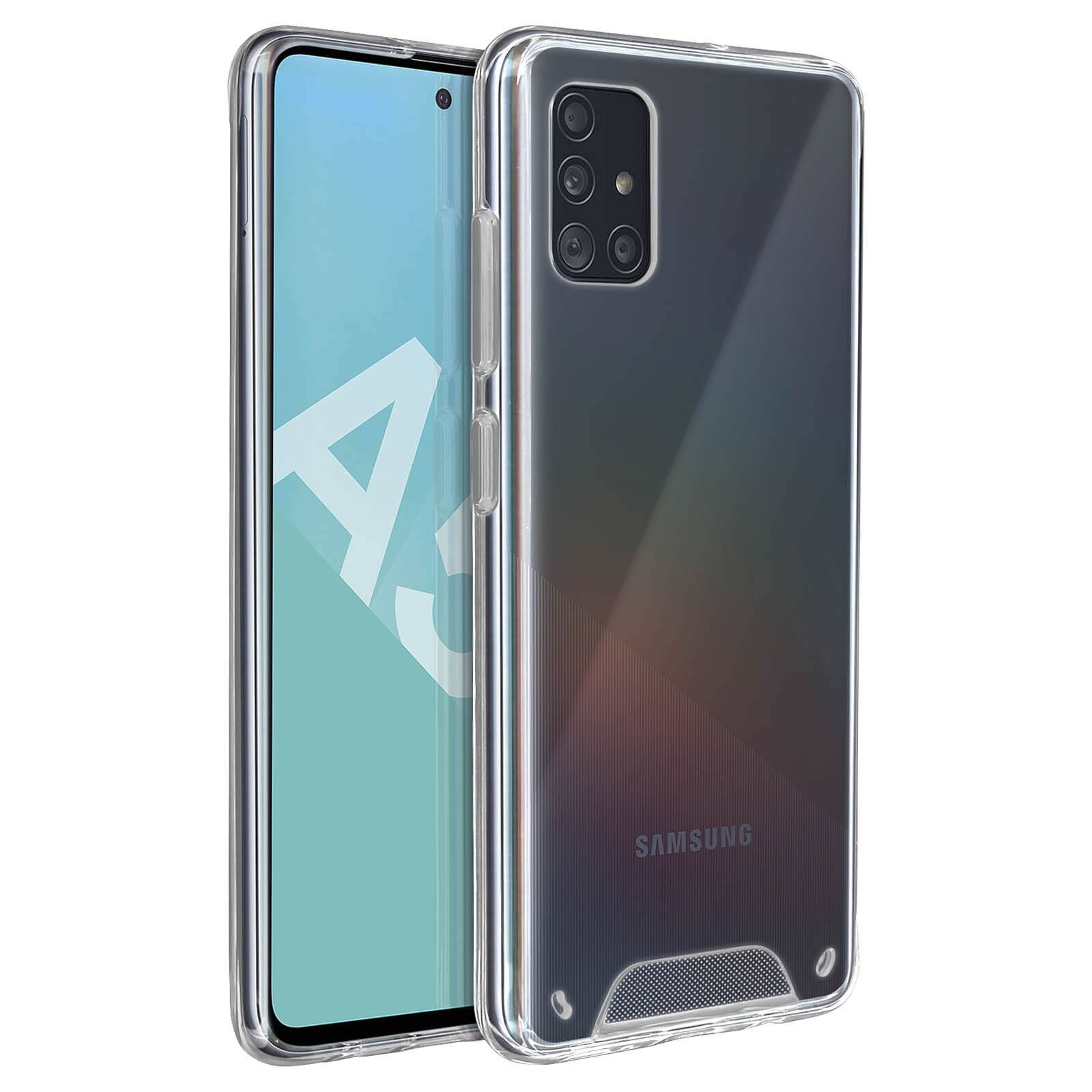 Coque Galaxy A51 Protection Bi-matière Bumper Collection Cristal-1