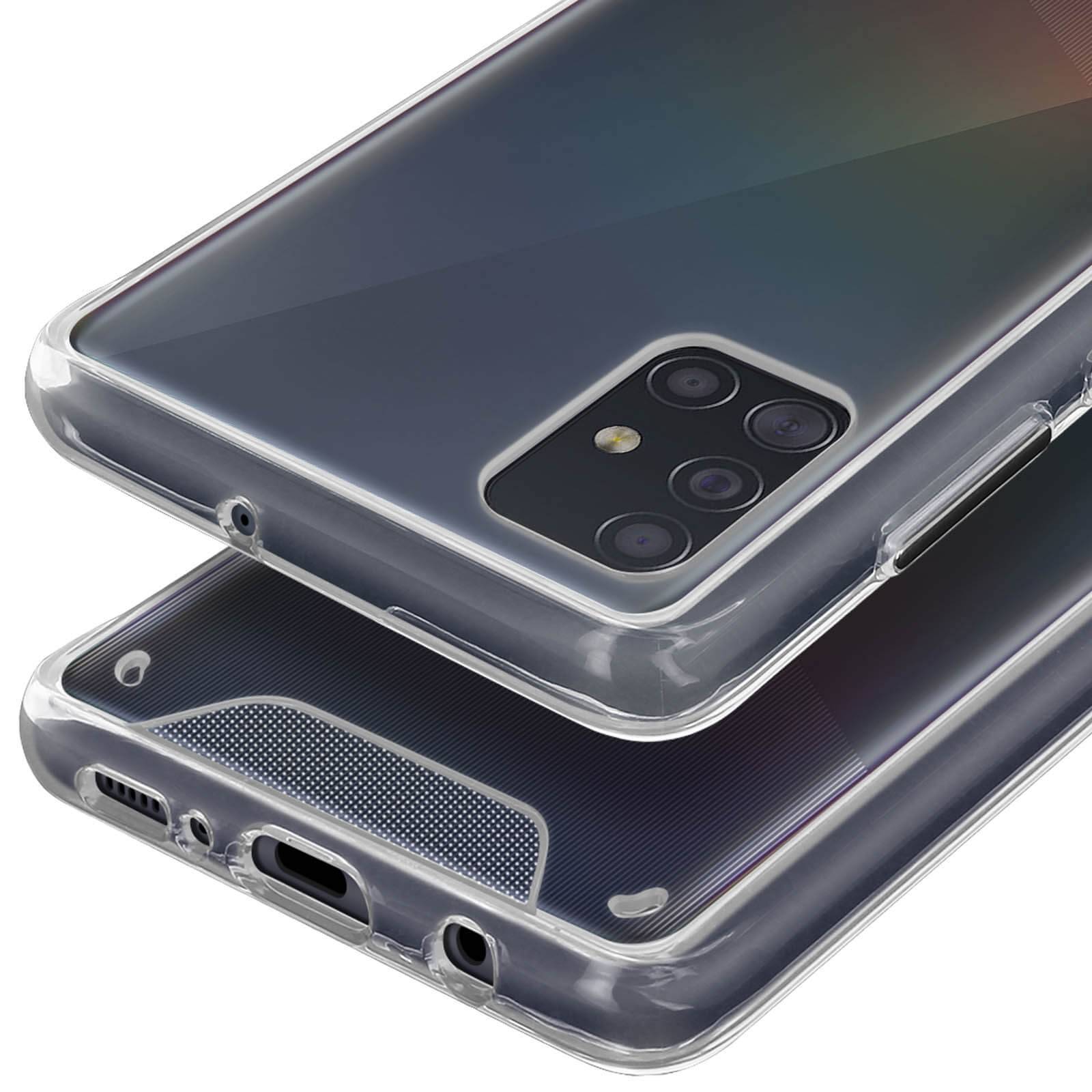Coque Galaxy A51 Protection Bi-matière Bumper Collection Cristal-3