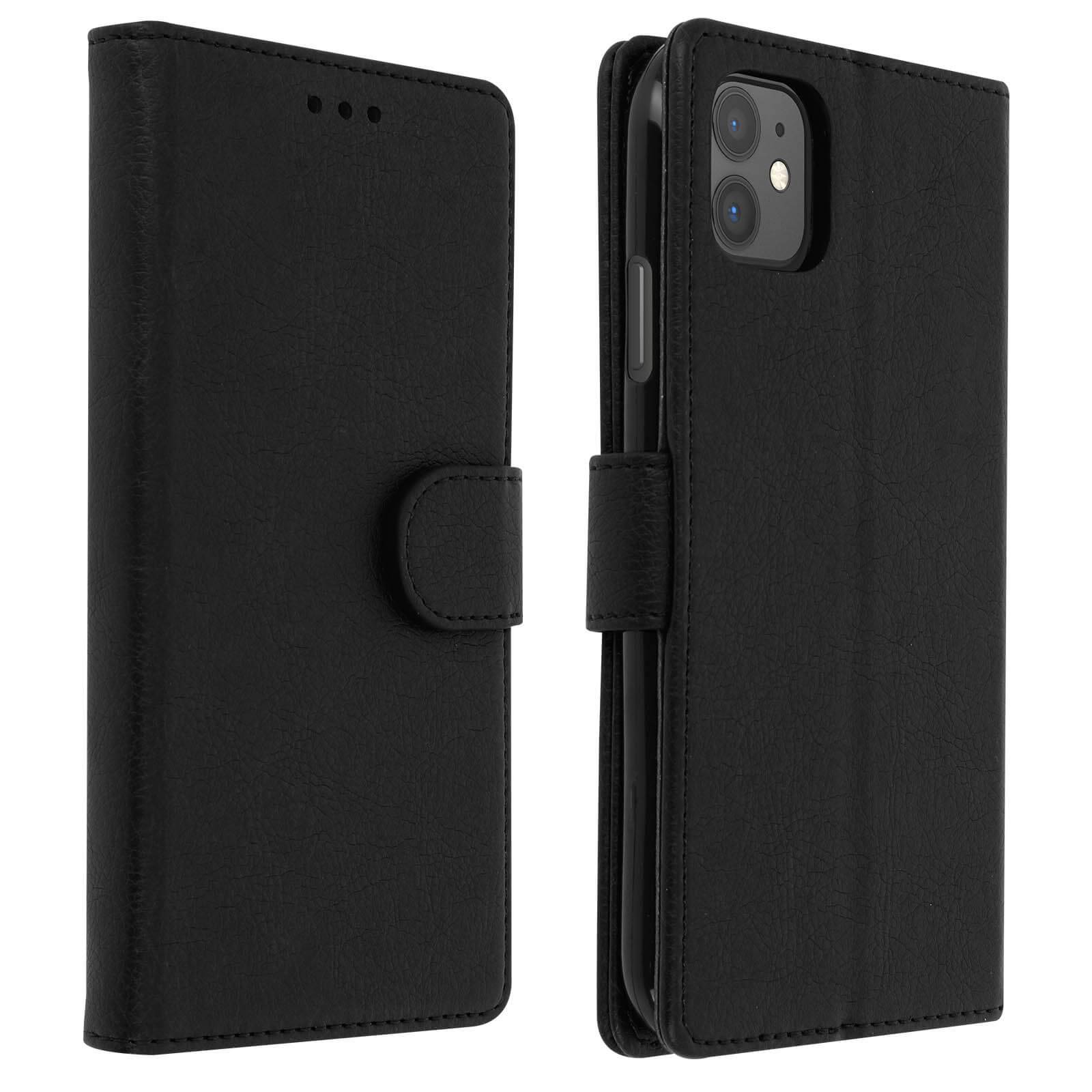 Étui pour iPhone 11 Housse Intégrale Porte-cartes Fonction Support-0