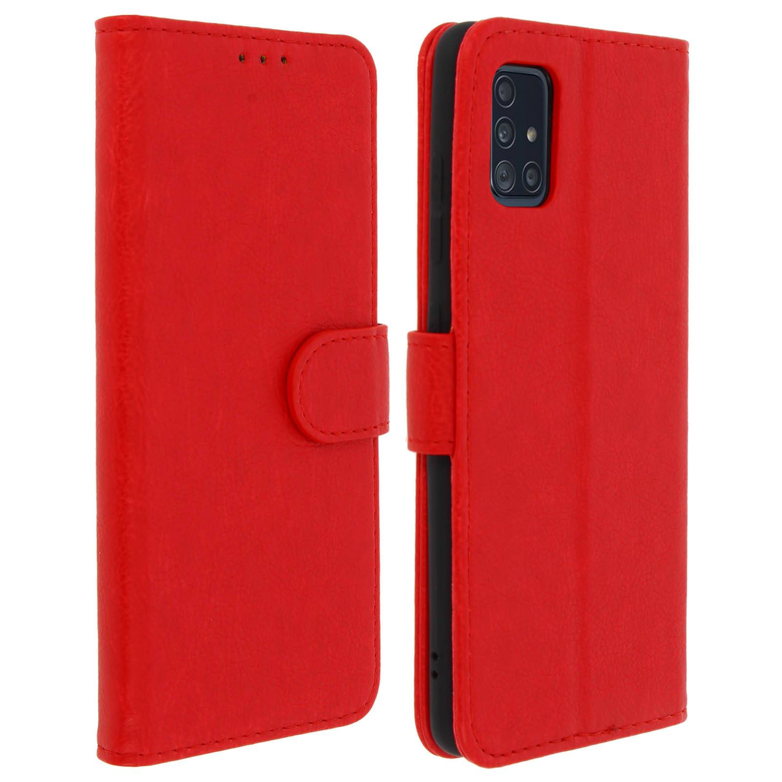 Étui pour Samsung Galaxy A51 Housse Intégrale Porte-cartes Fonction Support-0