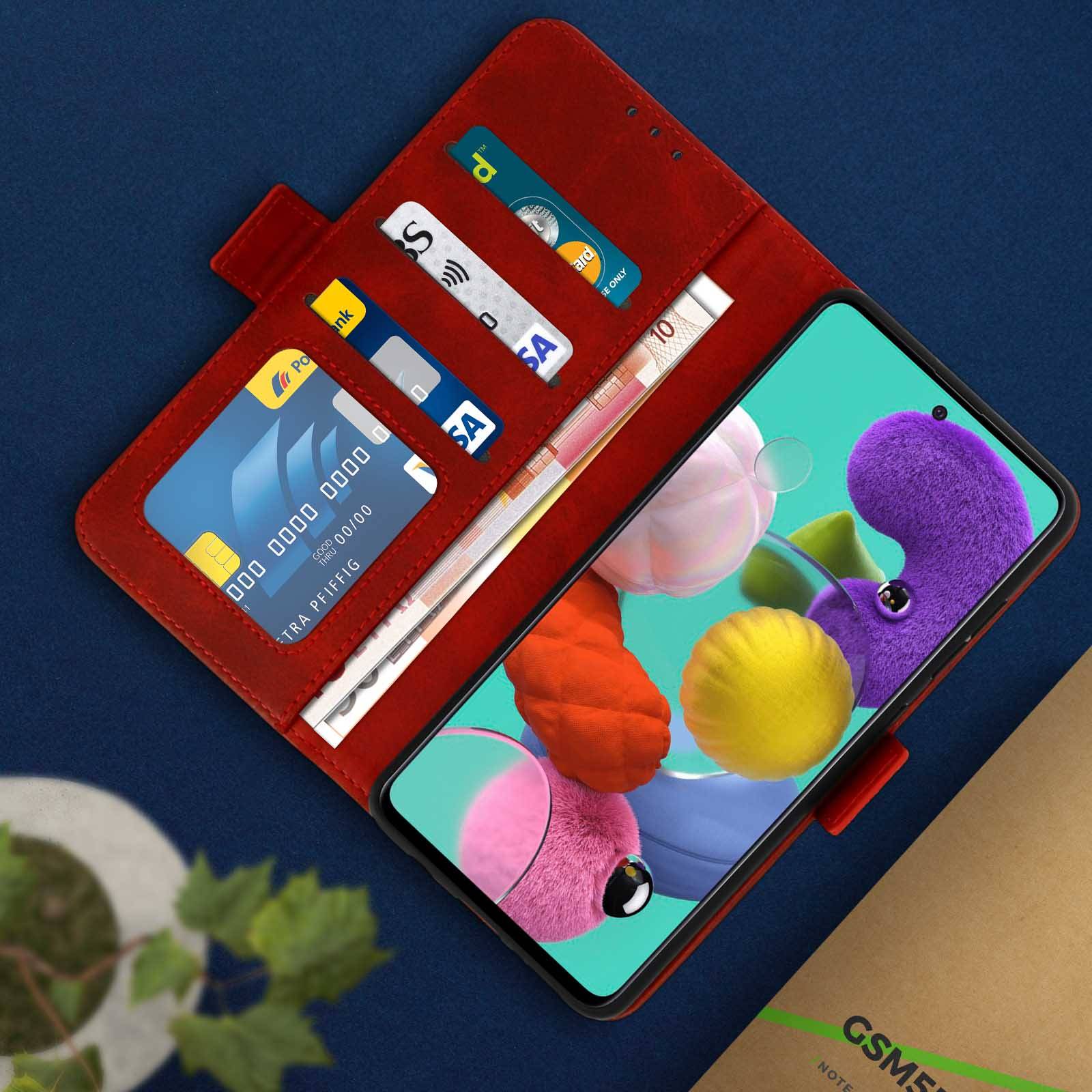 Housse pour Samsung Galaxy A51 Étui Folio Porte-cartes Fonction Support-2