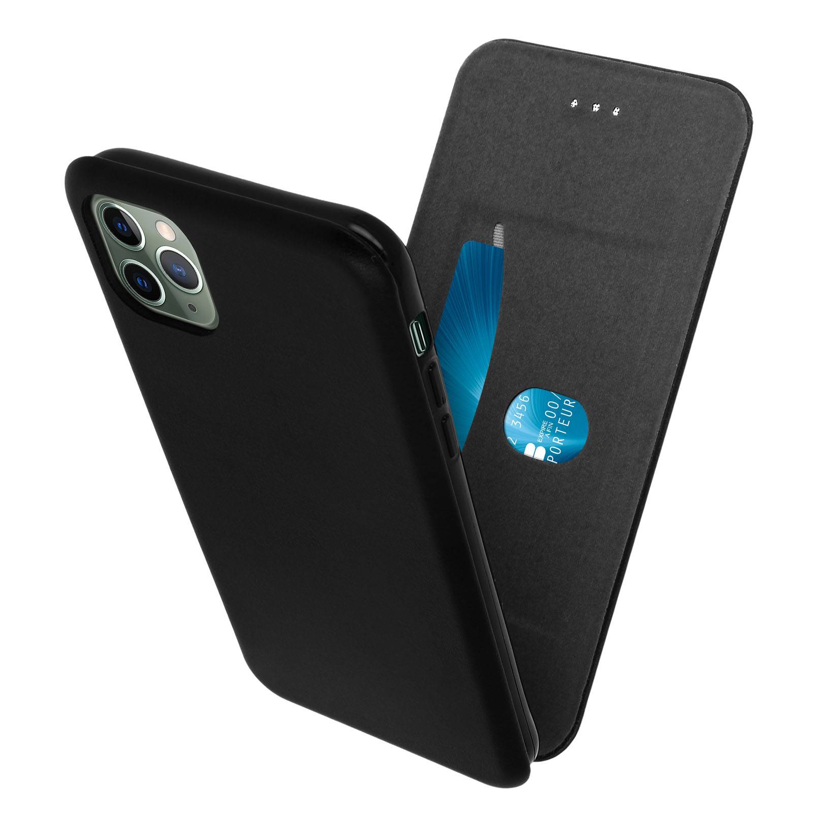 Étui pour iPhone 11 Pro Housse Clapet vertical Porte-carte-1