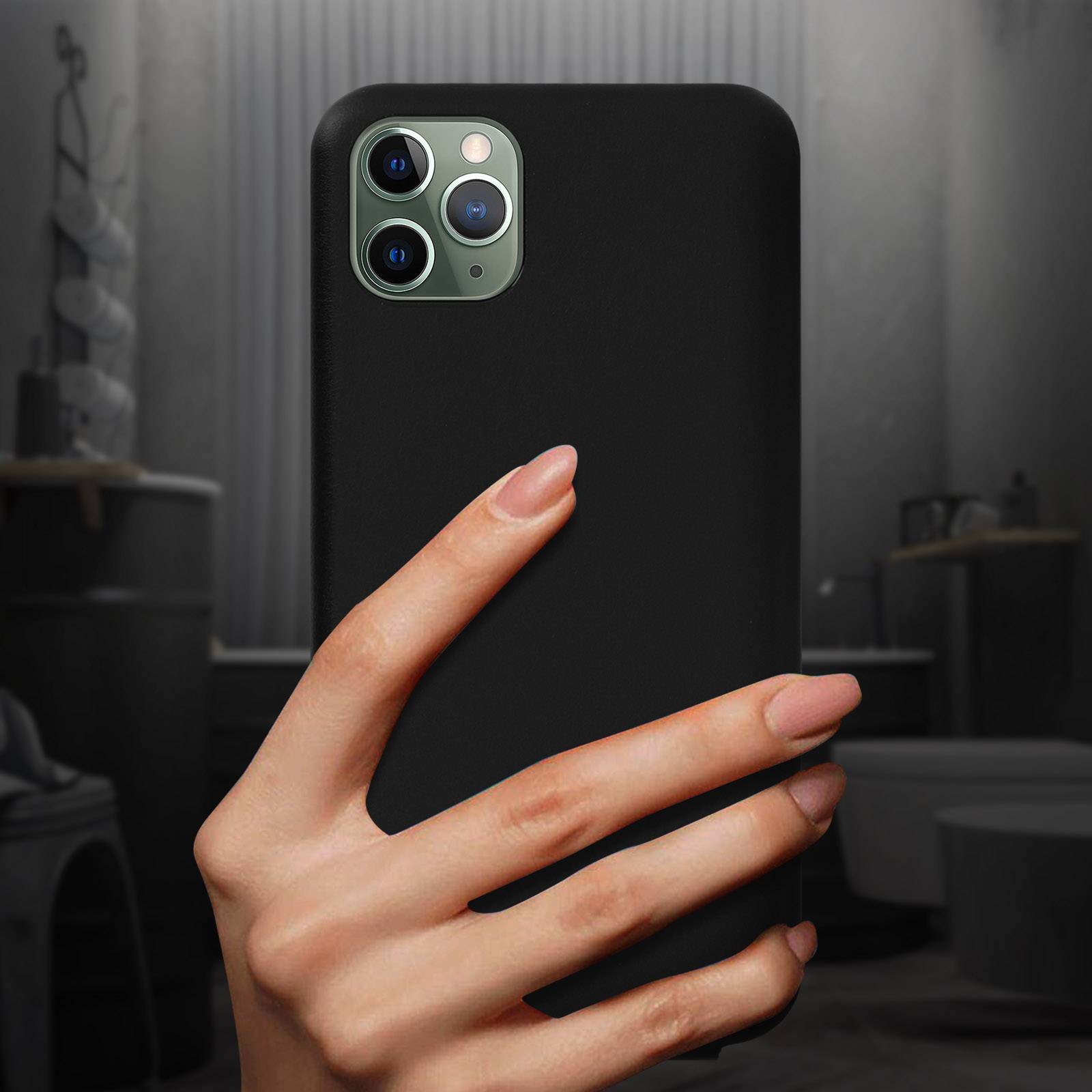 Étui pour iPhone 11 Pro Housse Clapet vertical Porte-carte-4