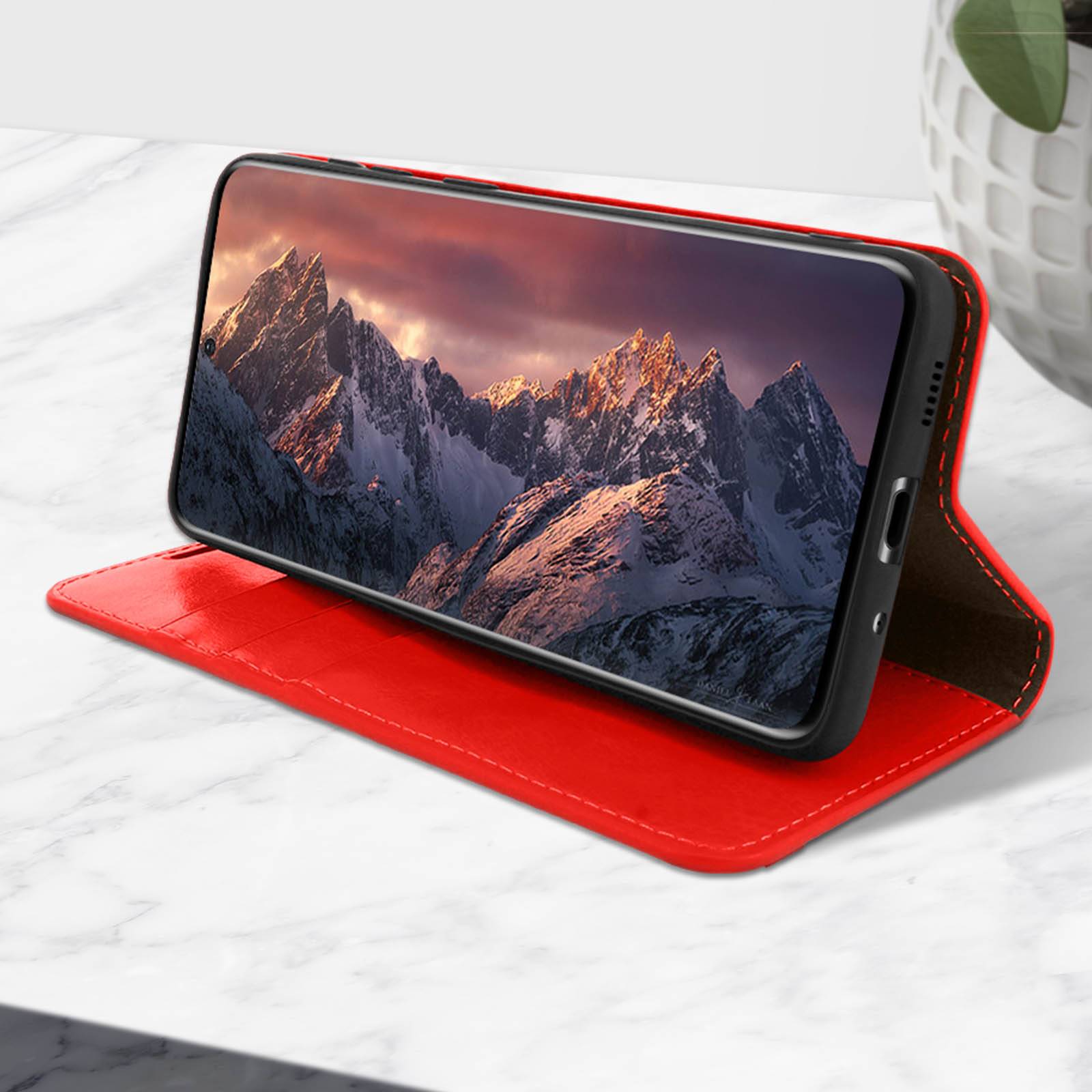 Étui pour Samsung Galaxy S20 Folio Cuir Véritable Porte cartes Support Vidéo-4
