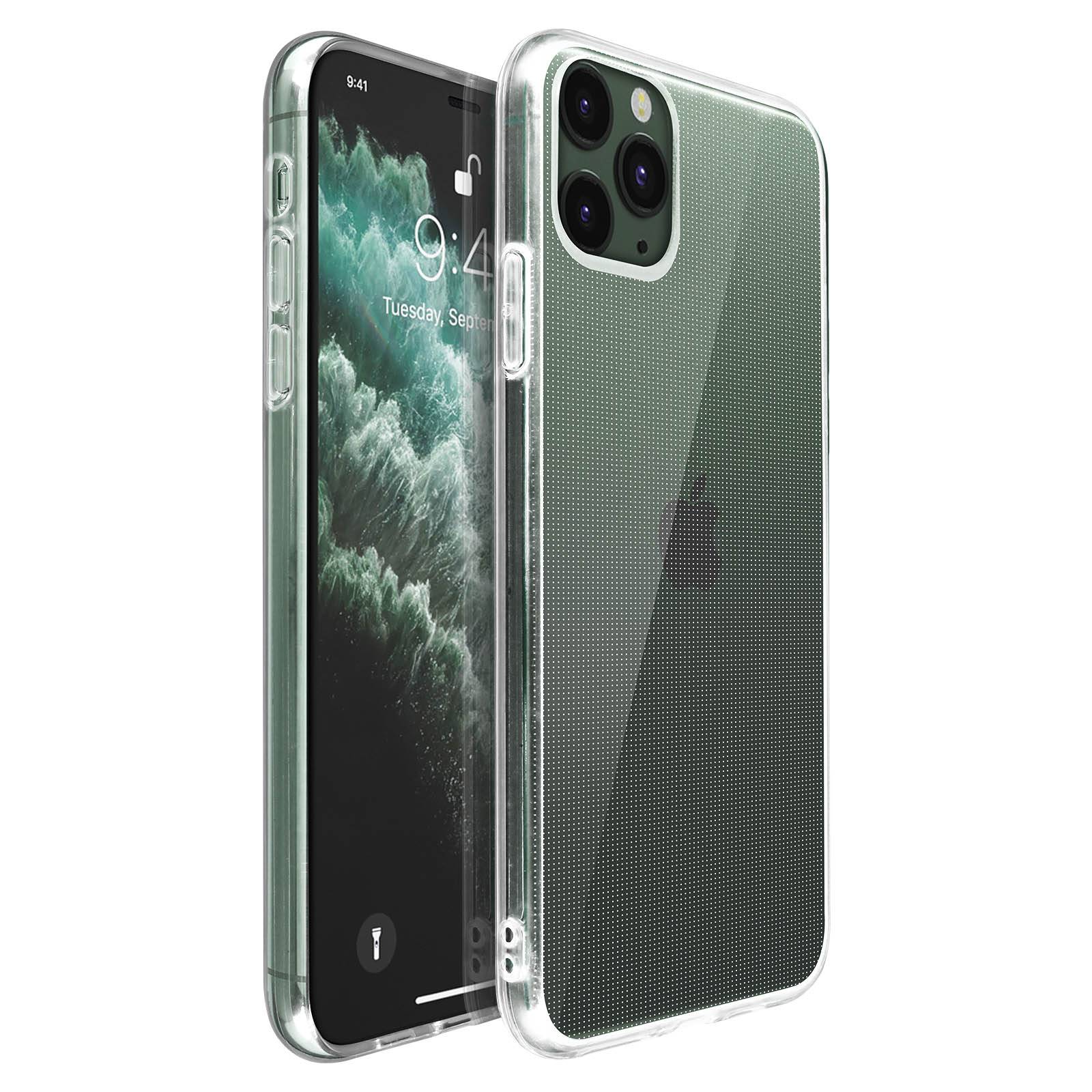 Coque iPhone 11 Pro Max Silicone Gel Flexible Résistant Ultra fine-0
