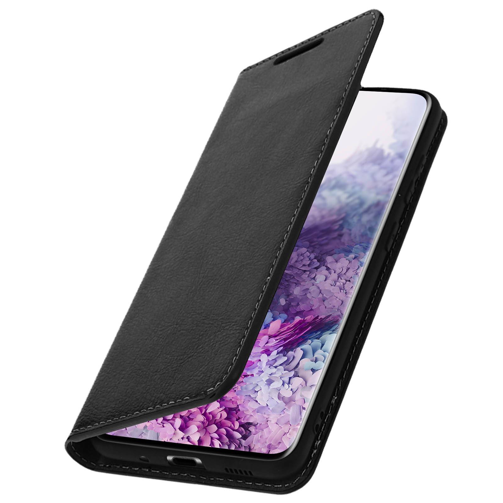 Étui pour Samsung Galaxy S20 Folio Cuir Véritable Porte cartes Support Vidéo-1