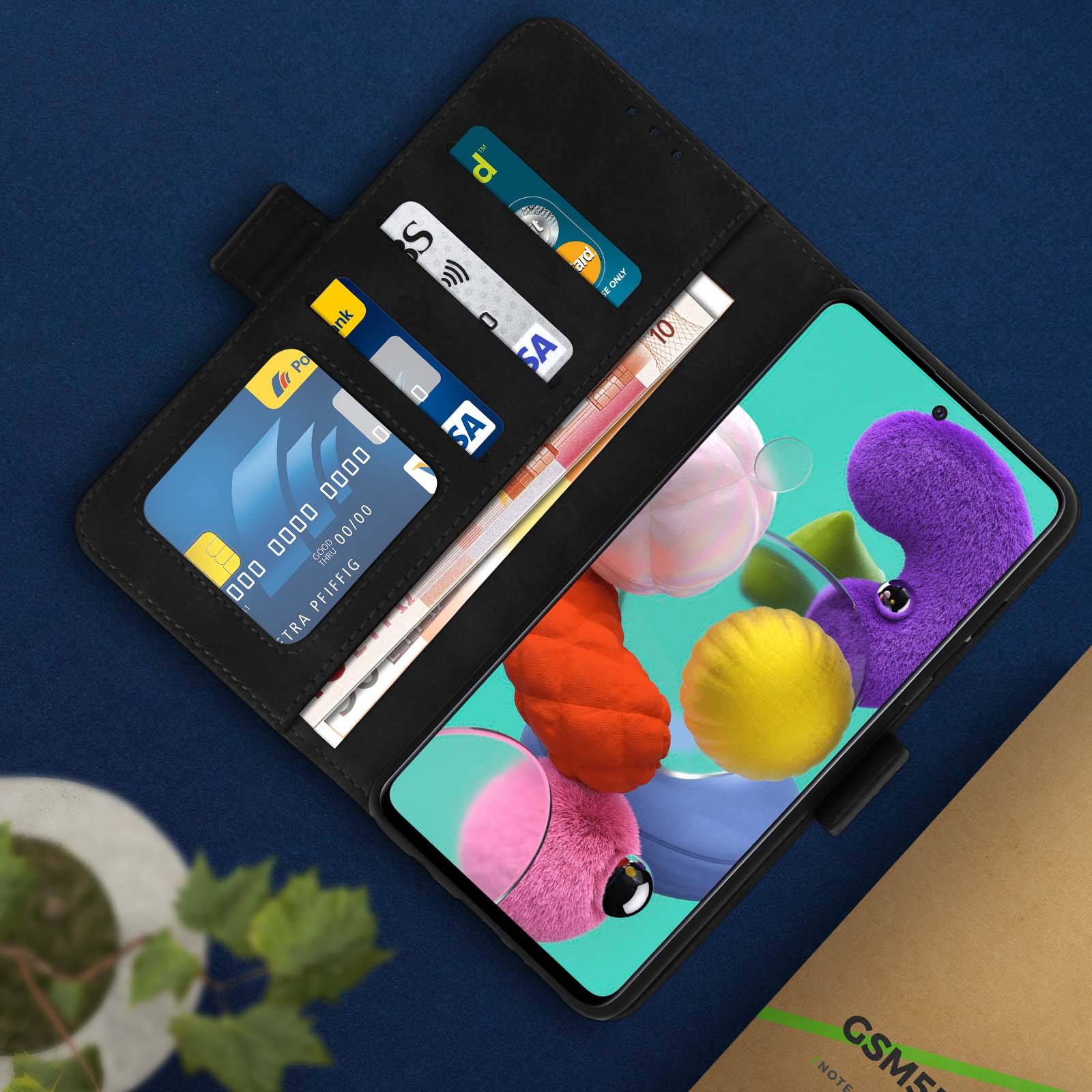 Housse pour Samsung Galaxy A51 Étui Folio Porte-cartes Fonction Support-2