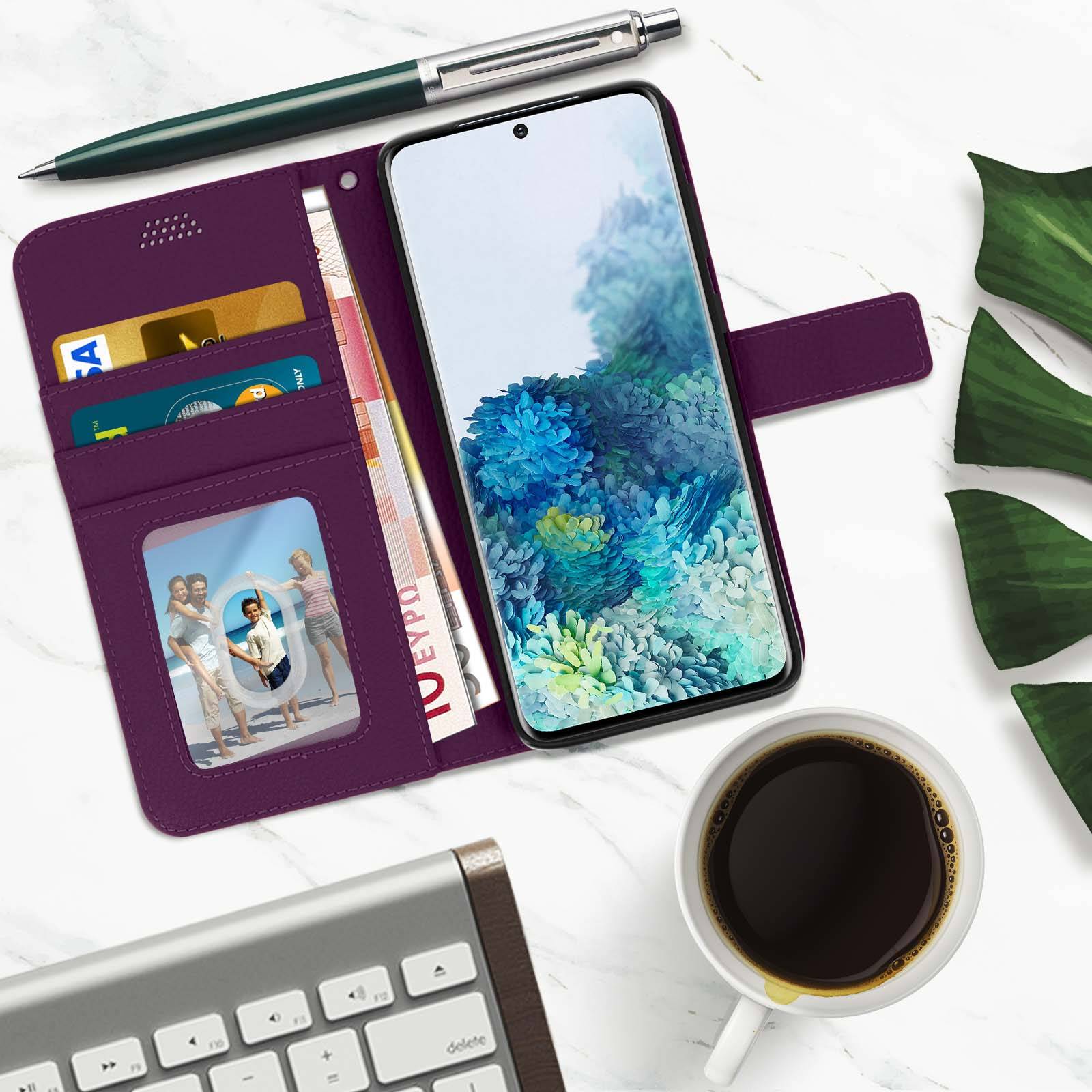 Housse pour Samsung Galaxy S20 Étui Folio Porte carte Support Vidéo-2