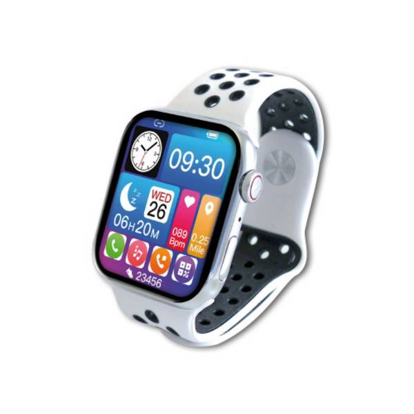 Montre connectée Android & IOS multifonction MC40 blanche