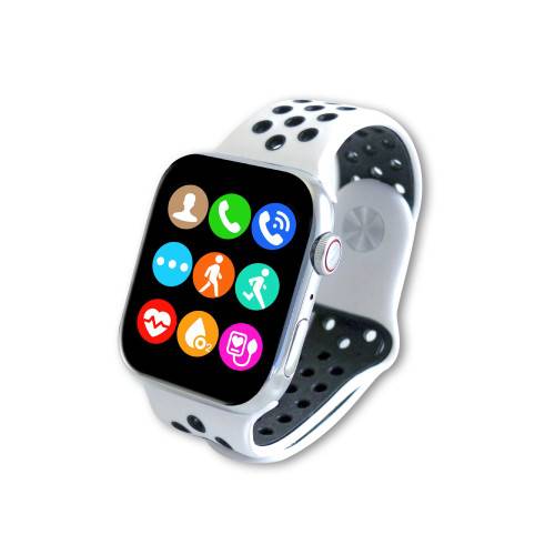 Montre connectée Android & IOS multifonction MC40 blanche-1