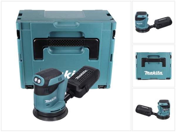 Ponceuse excentrique 18V LXT diam125 mm -Machine seule- en MAKPAC - MAKITA DBO180ZJ
