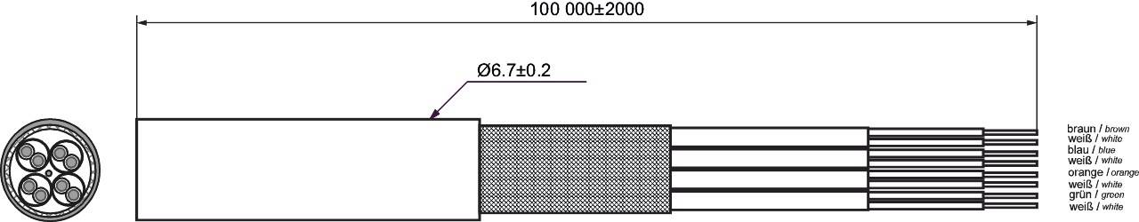 Câble réseau extérieur Goobay CAT 6A, S/FTP (PiMF), noir, 100m - conducteur cuivre (CU), AWG 23/1 (massif), gaine...-4