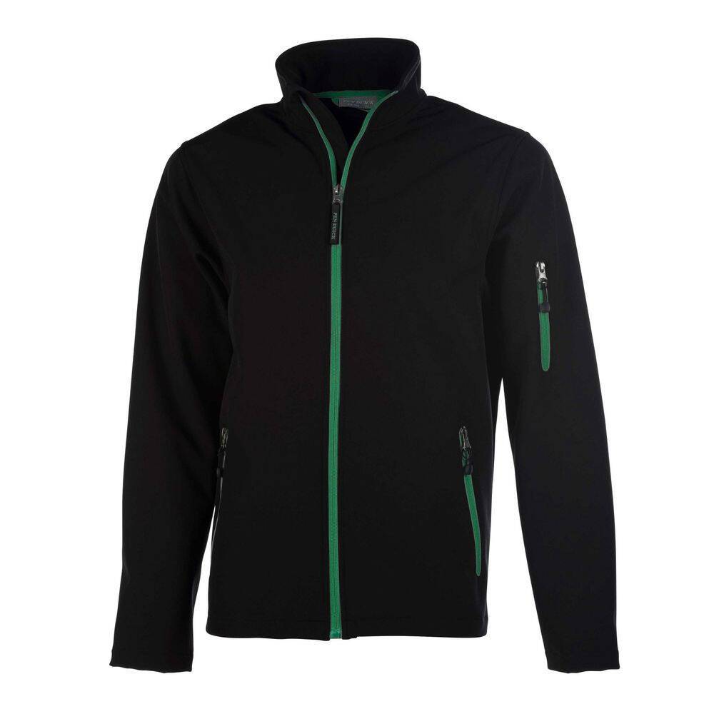 Veste softshell Pen Duick Atlantic Men Noir / Vert XL-0