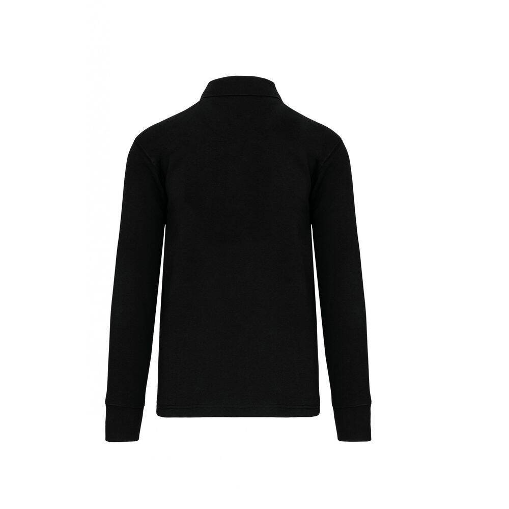 Sweat-shirt col polo homme WK. Designed To Work Noir XXL-2