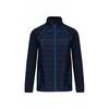 Veste DayToDay bi-matière unisexe WK. Designed To Work Bleu Marine / Bleu Royal 3XL
