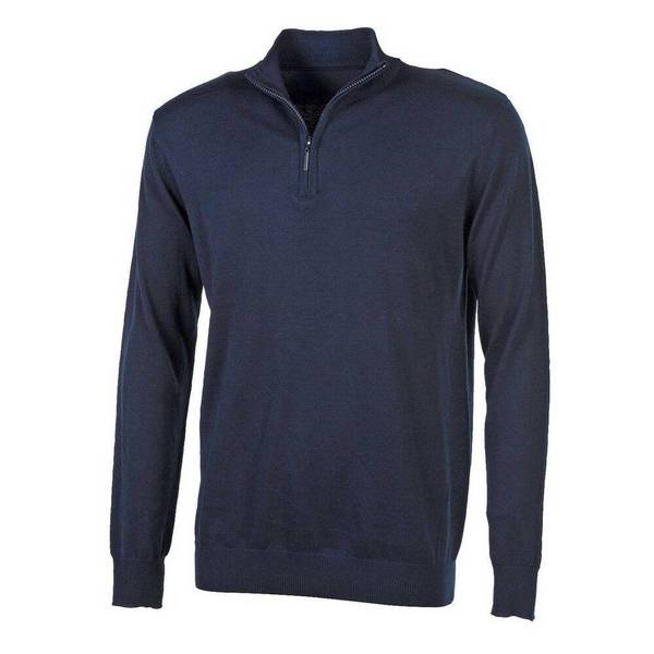 Pull de travail col zippé Pen duick Bleu Marine 4XL