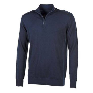 Pull de travail col zippé Pen duick Bleu Marine 4XL