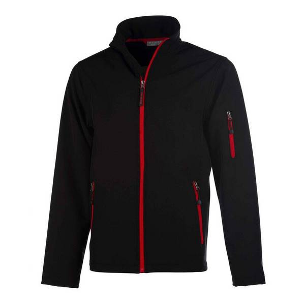 Veste softshell Pen Duick Atlantic Men Noir / Rouge M