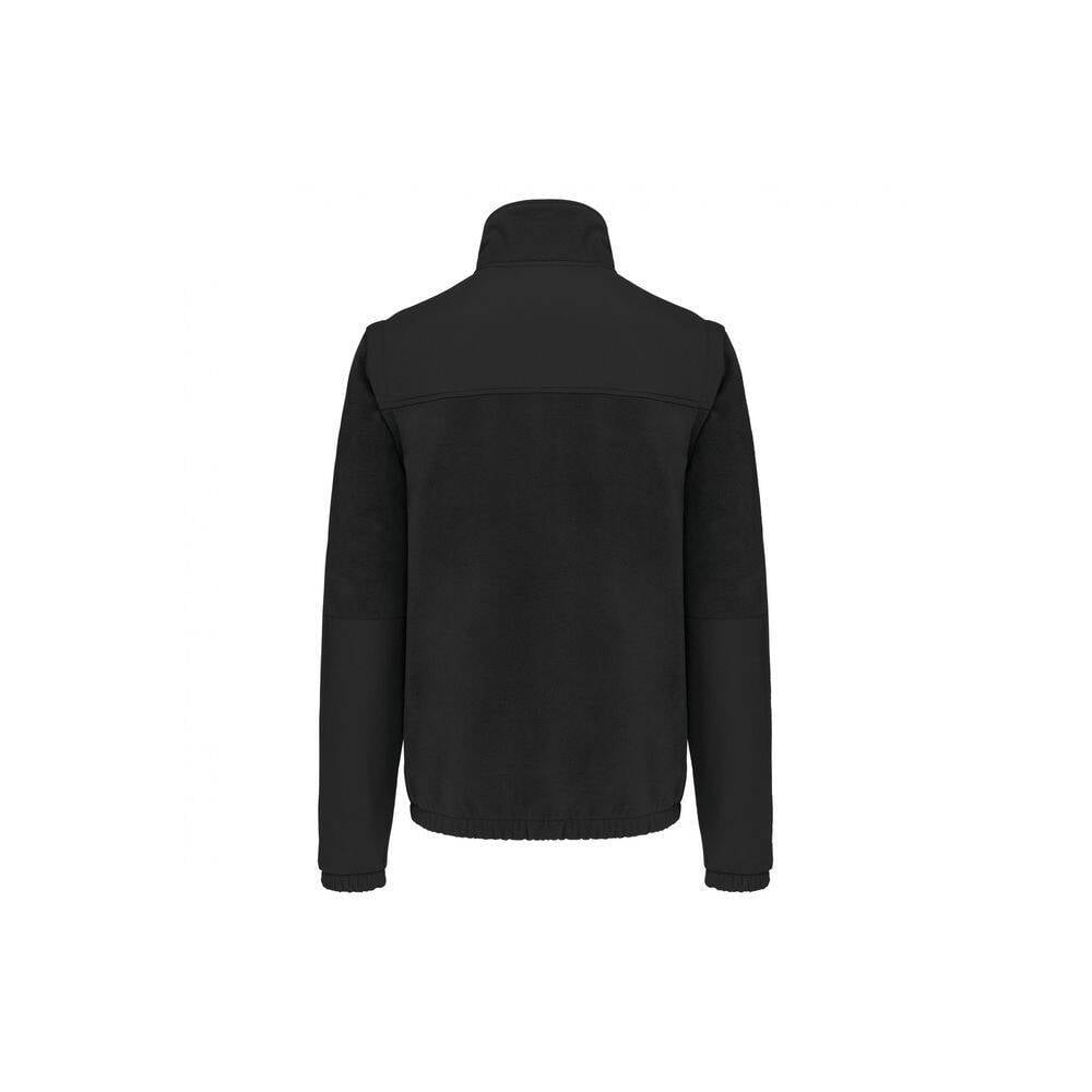 Veste polaire manches amovibles WK. Designed To Work Noir S-1
