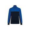 Sweat-shirt écoresponsable à col zippé WK. Designed To Work Marine / Bleu Royal L