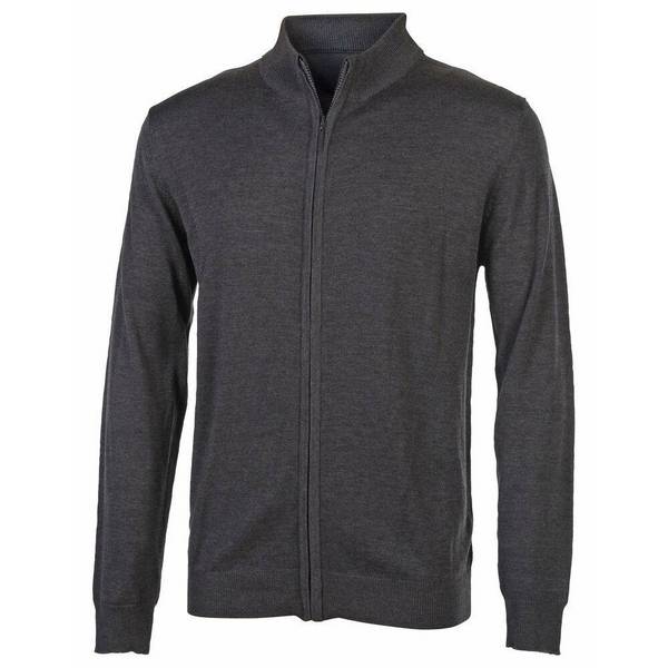 Pull de travail zip central Penduick Full Zip Jumper Gris S