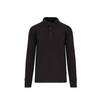 Sweat-shirt col polo homme WK. Designed To Work Gris Foncé 4XL