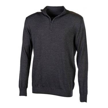 Pull de travail col zippé Pen duick Gris Foncé 4XL
