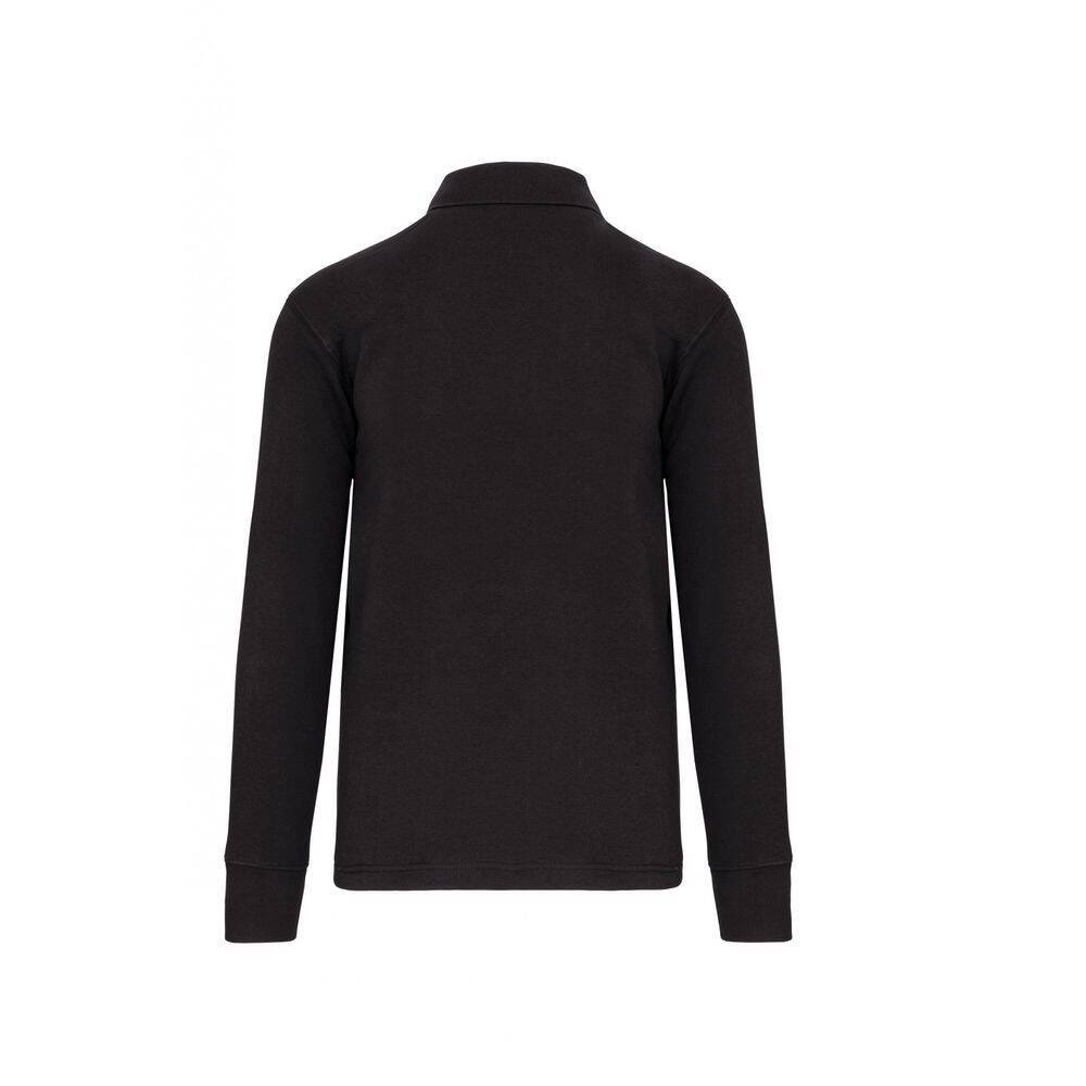 Sweat-shirt col polo homme WK. Designed To Work Gris Foncé XS-2