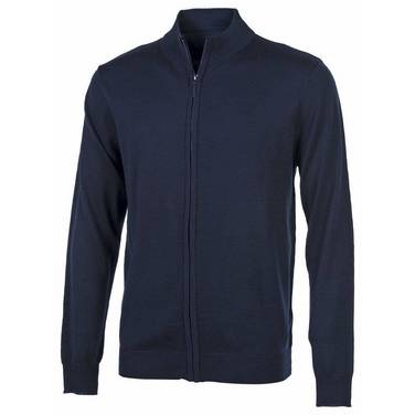 Pull de travail zip central Penduick Full Zip Jumper Marine S