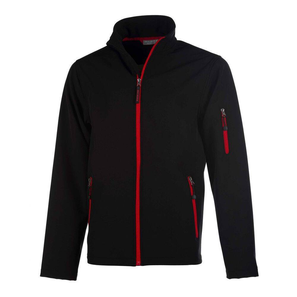Veste softshell Pen Duick Atlantic Men Noir / Rouge 3XL-0