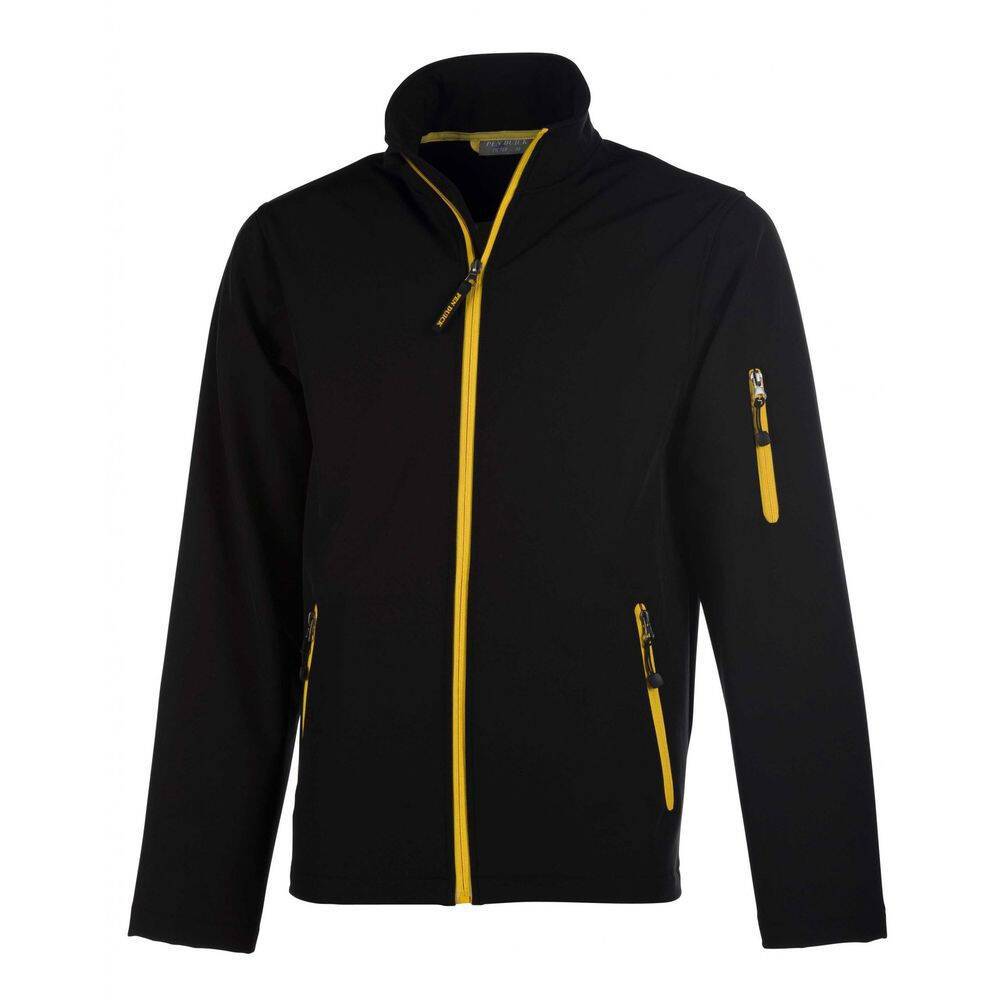 Veste softshell Pen Duick Atlantic Men Noir / Jaune M-0