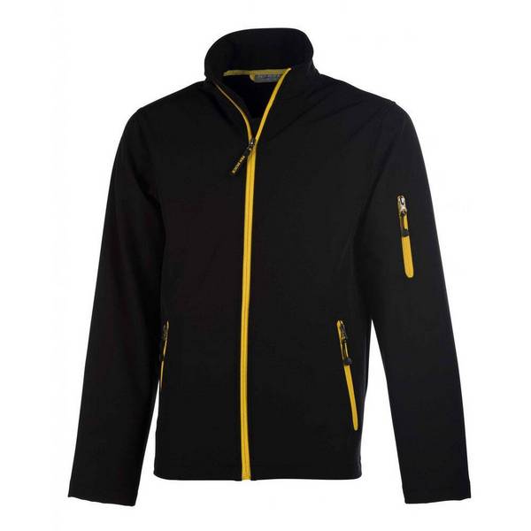 Veste softshell Pen Duick Atlantic Men Noir / Jaune M