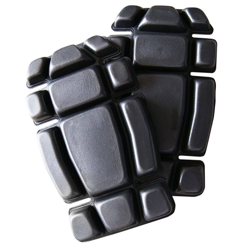 Paire de genouillères à mousse Inox LMA Noir-0