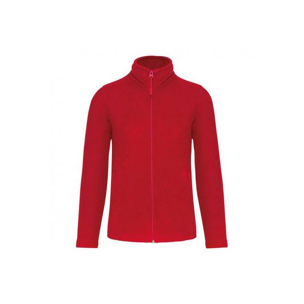 Veste micropolaire zippée WK. Designed To Work Rouge XL
