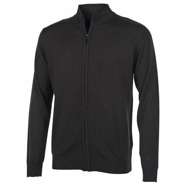 Pull de travail zip central Penduick Full Zip Jumper Noir XL