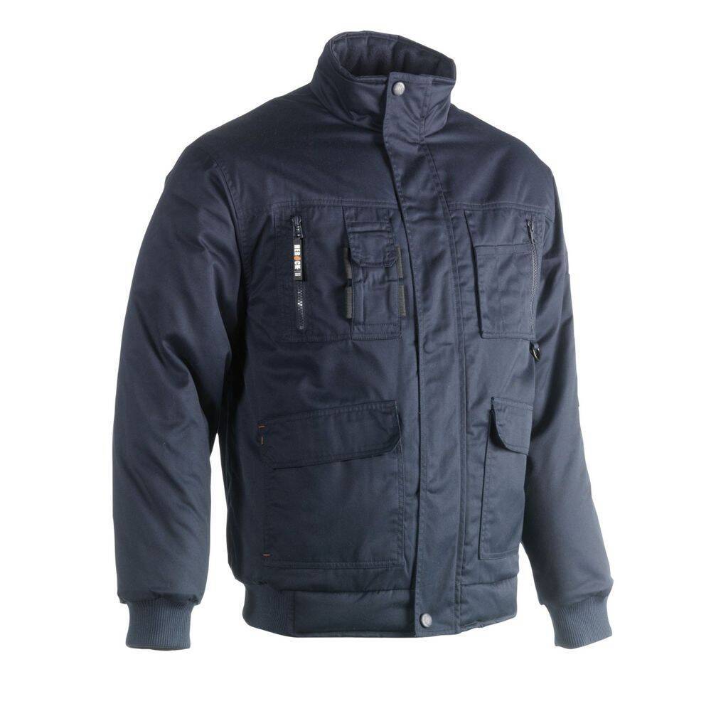 Veste de travail doublée Typhon Herock Bleu Marine L