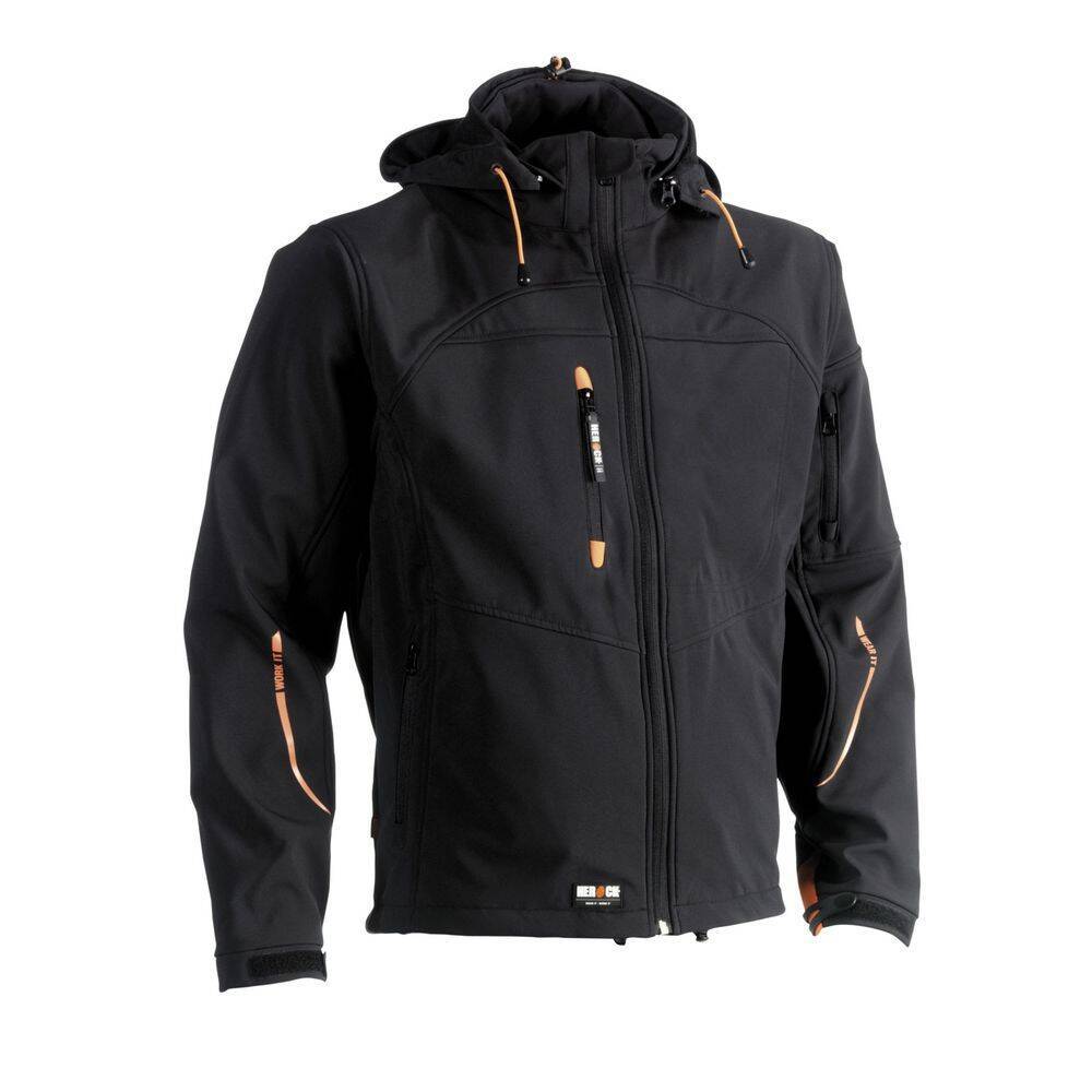Veste softshell a capuche Poseidon Herock Noir M-0