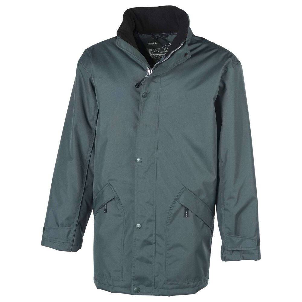 Parka doublée polaire FIRST Pen Duick Vert Foncé XXL-0