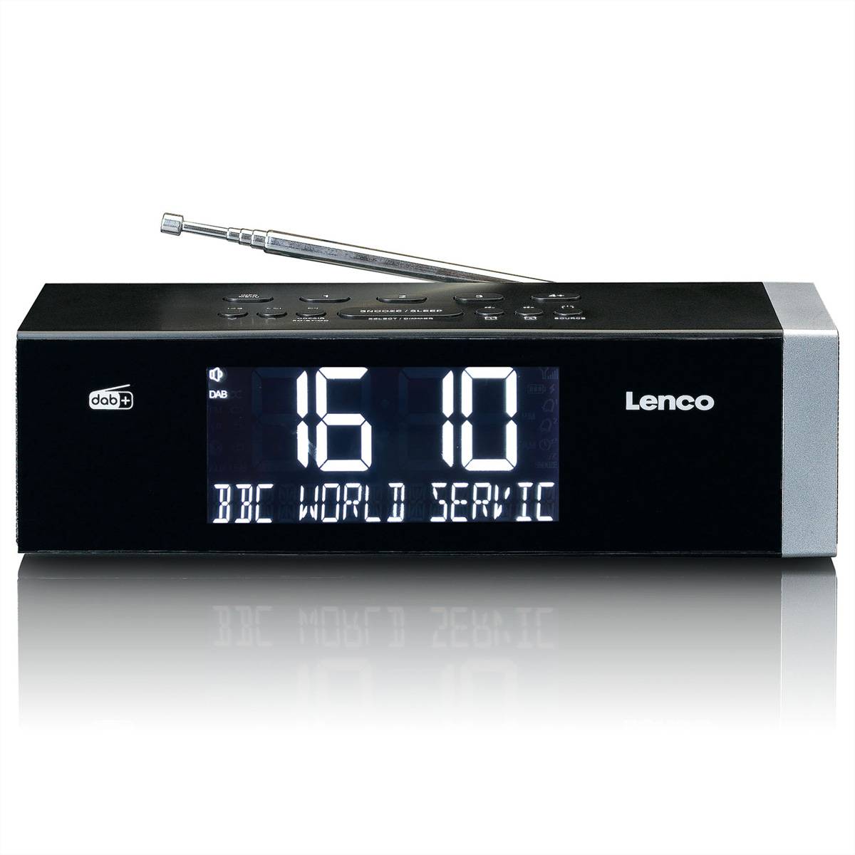 Radio Réveil DAB+ / FM / Bluetooth 5.0 avec Affichage LED Double Alarme-0
