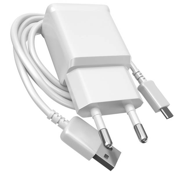 Chargeur Secteur USB 8W avec Câble USB vers USB-C