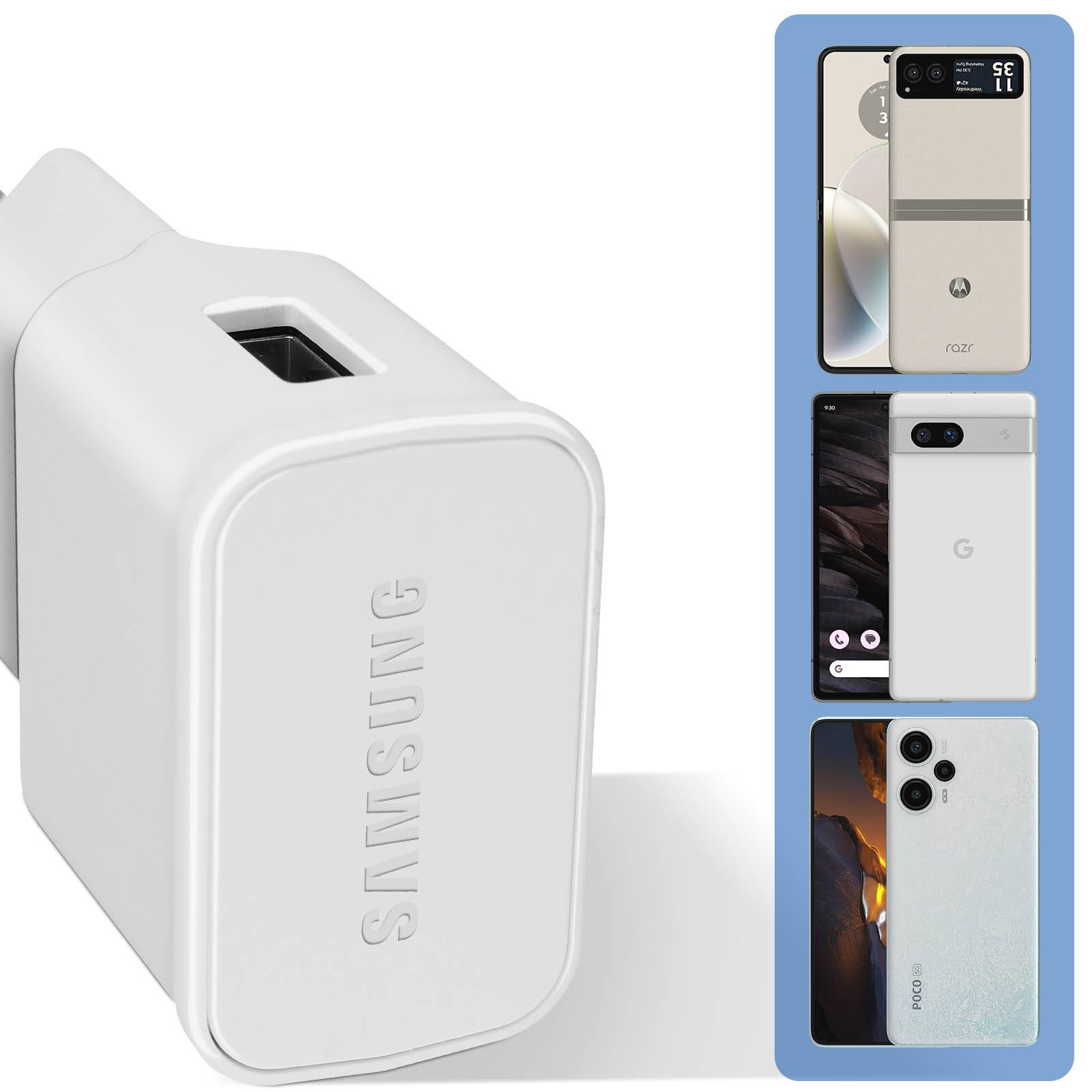 Chargeur Secteur USB 8W avec Câble USB vers USB-C-4