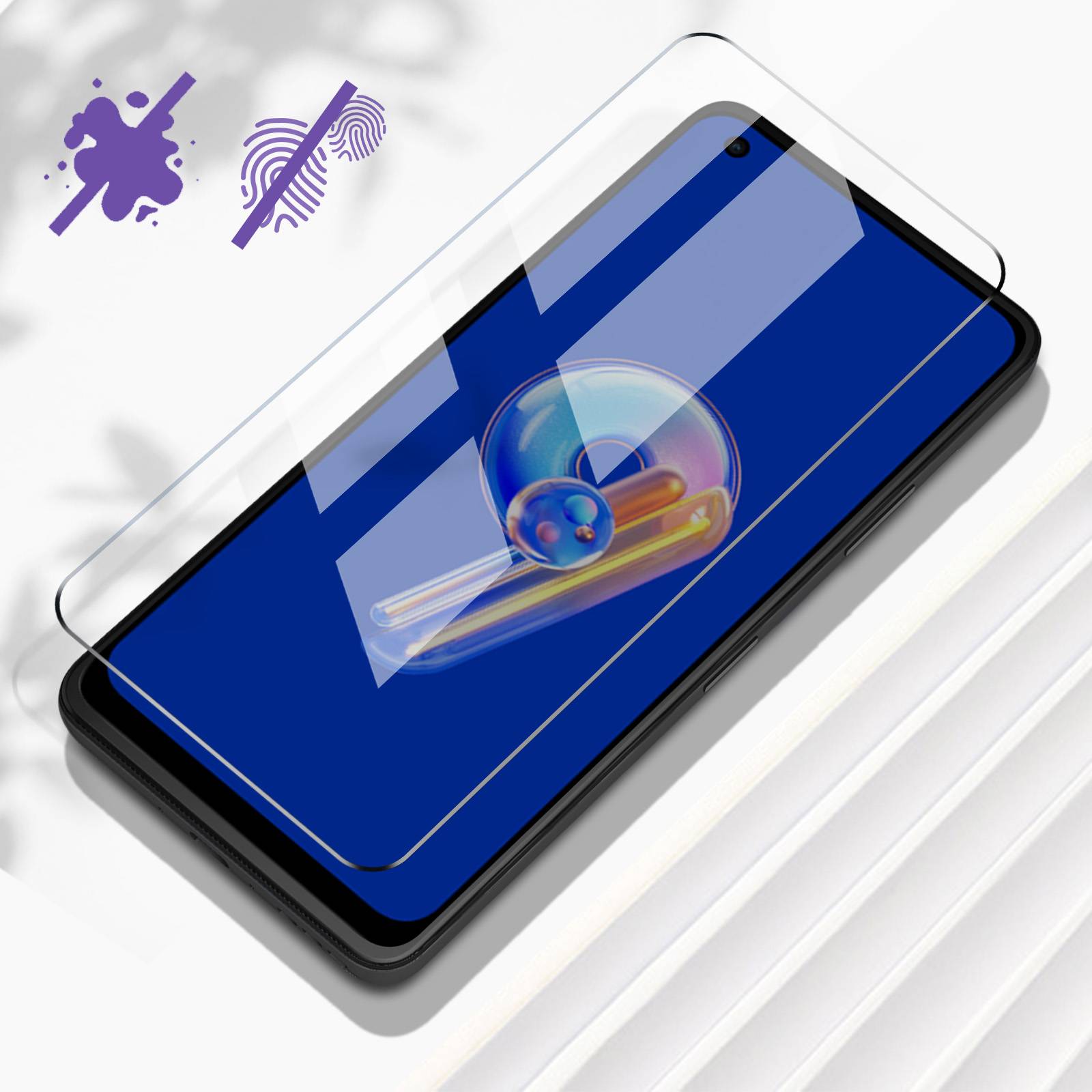 Verre Trempé Asus Zenfone 10 et Zenfone 9 9H Anti-rayures-3