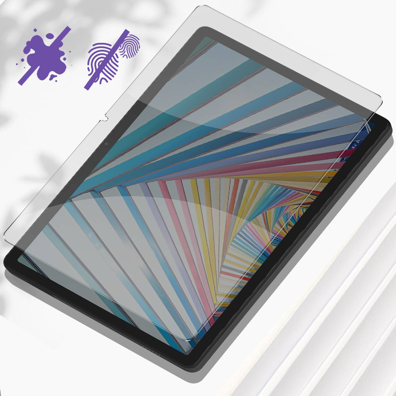 Verre Trempé pour Lenovo Tab M10 Plus Gen 3 Dureté 9H Anti-rayures-3