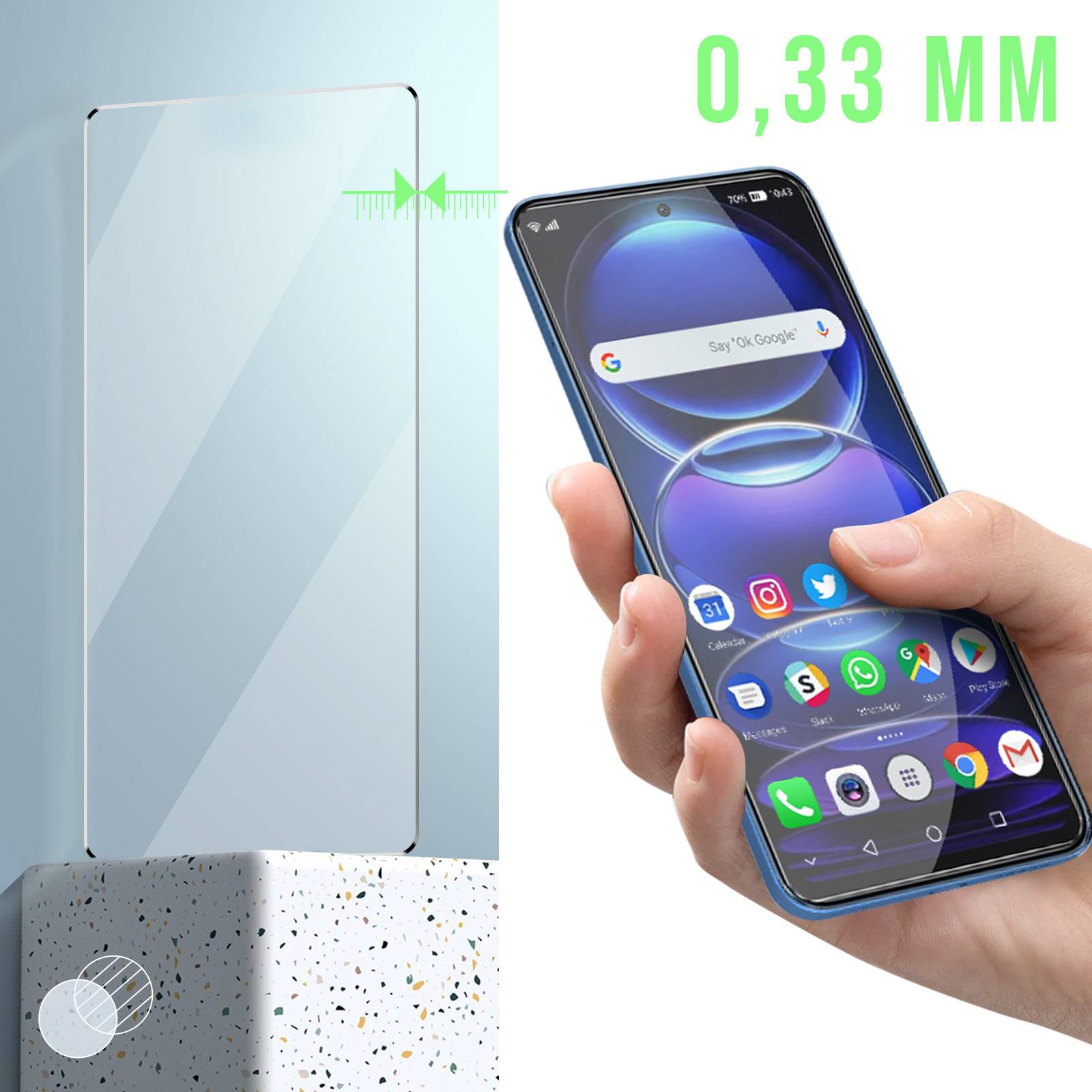 Verre Trempé pour Redmi Note 12 Pro et 12 Pro Plus Anti-rayures-4