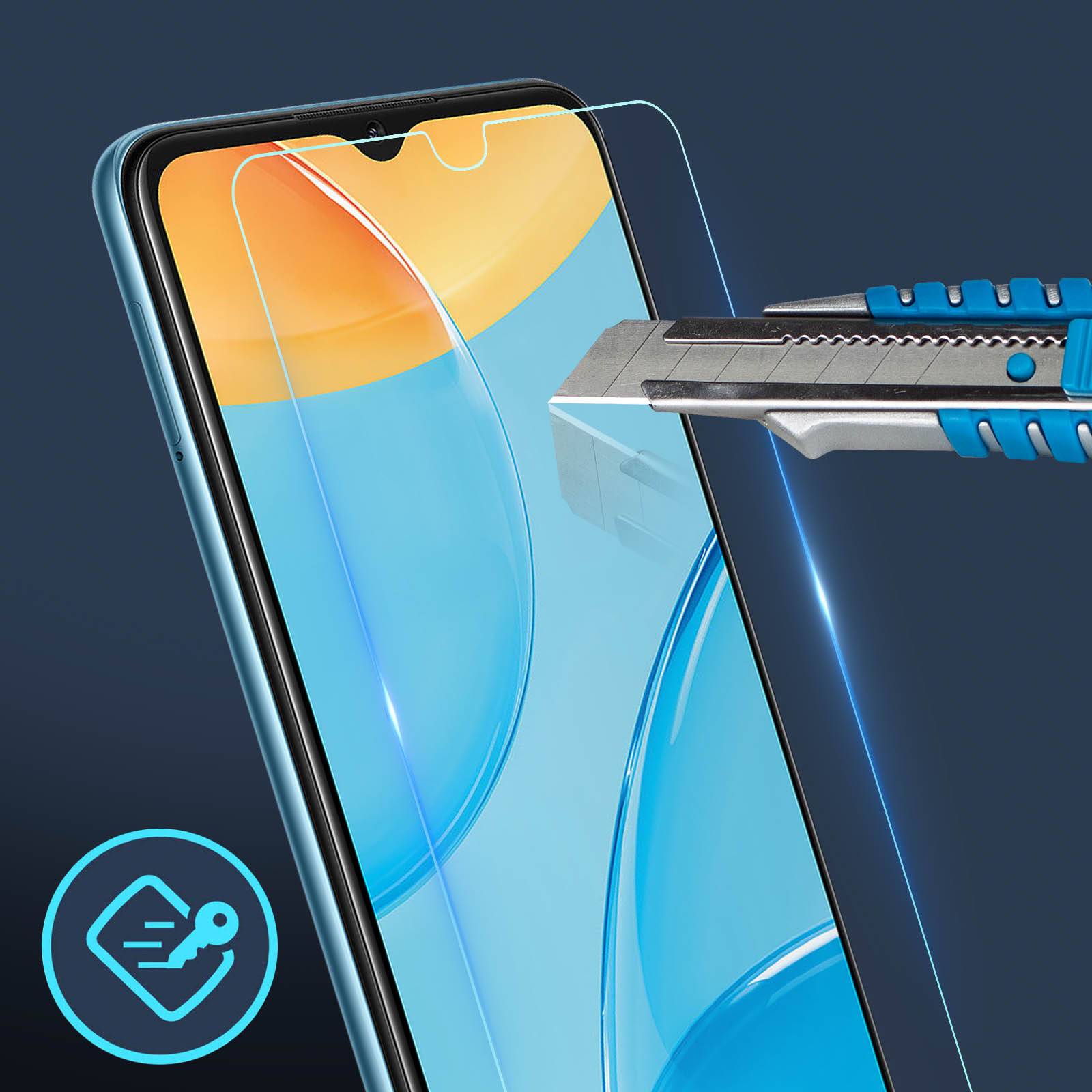 Protection d'Écran pour Oppo A15 / A16 / A16s / A54s en Verre Trempé 9H-2