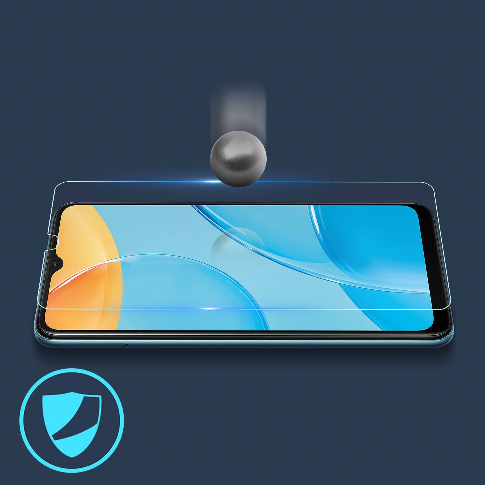 Protection d'Écran pour Oppo A15 / A16 / A16s / A54s en Verre Trempé 9H-3