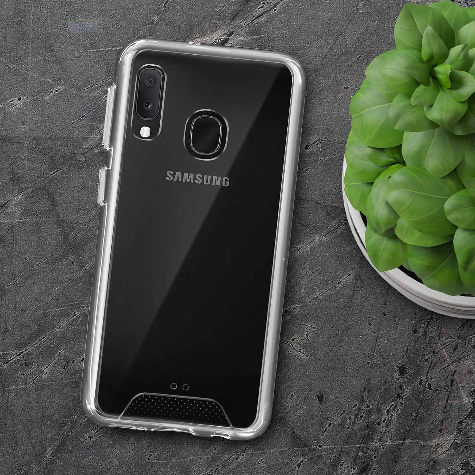 Coque Samsung Galaxy A20e Antichoc Bumper Collection Cristal-2
