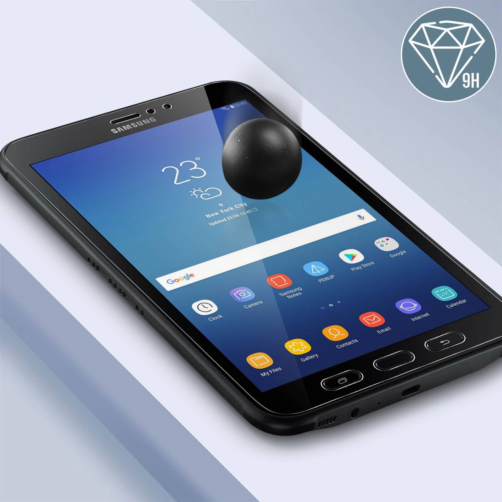 Film Écran Samsung Galaxy Tab Active 3 Verre Trempé 9H Anti-traces-2